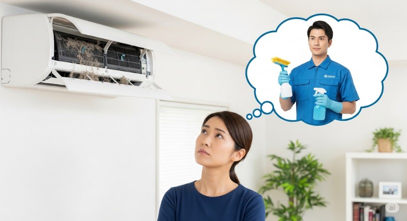 賃貸エアコンのクリーニングは誰がする?