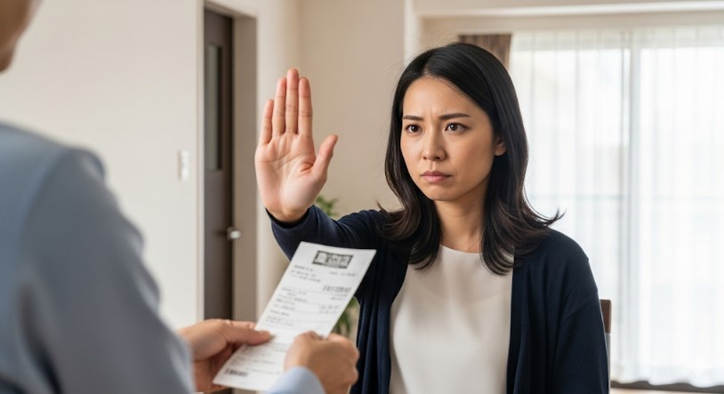 退去費用の請求は拒否できますか?