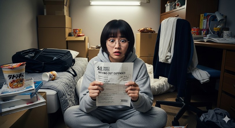 大学生必見!退去費用が怖い時の対処法