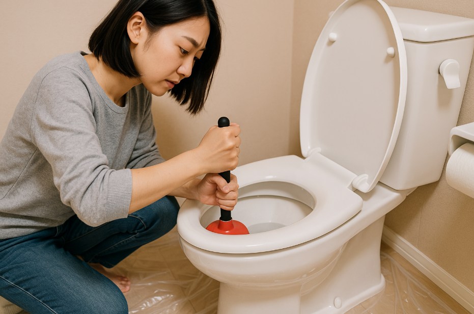 賃貸でトイレ詰まった！勝手に業者はNG？管理会社への連絡法