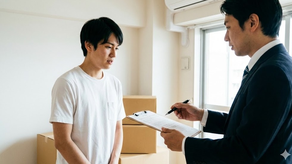 退去時の立ち会いでサインを求められたら