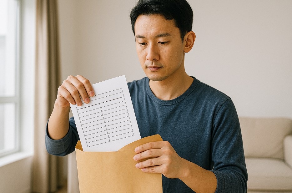 郵送やメールでのチェックリスト提出方法