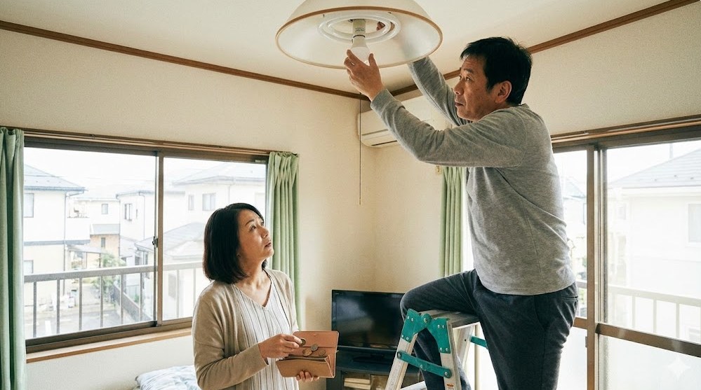 電球交換など小修繕の費用負担