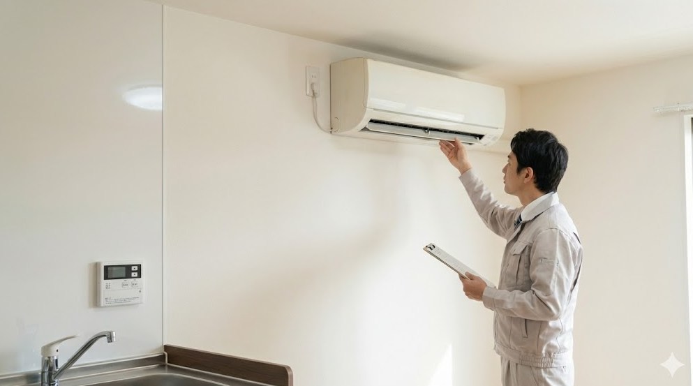 エアコンなどの設備機器と通常損耗の扱い