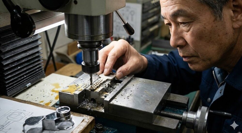 ディンプルキーの合鍵作成が困難な技術的理由