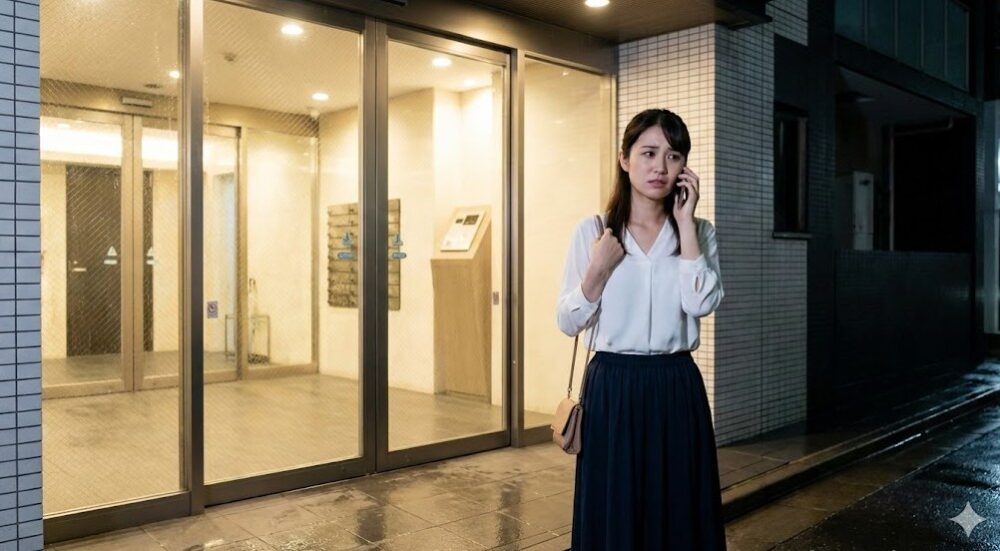 オートロックの締め出しで役立つ解決策