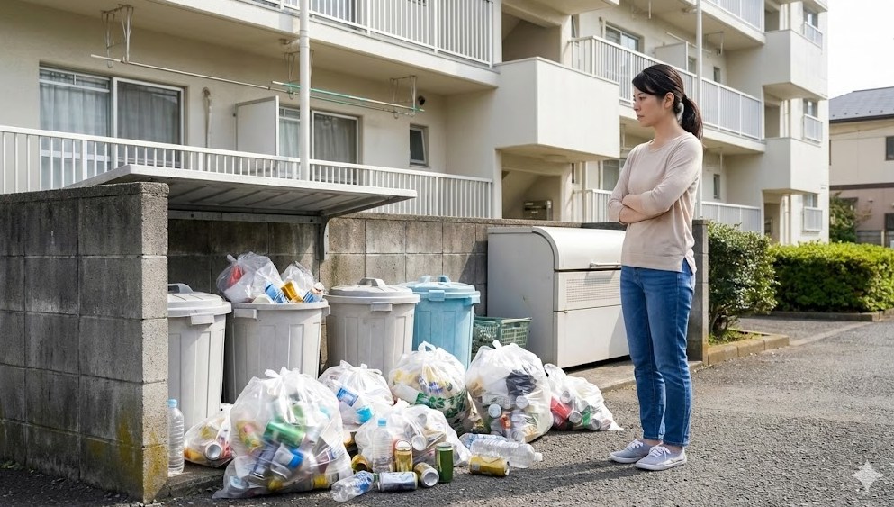 入居後のトラブルとゴミ出しルール