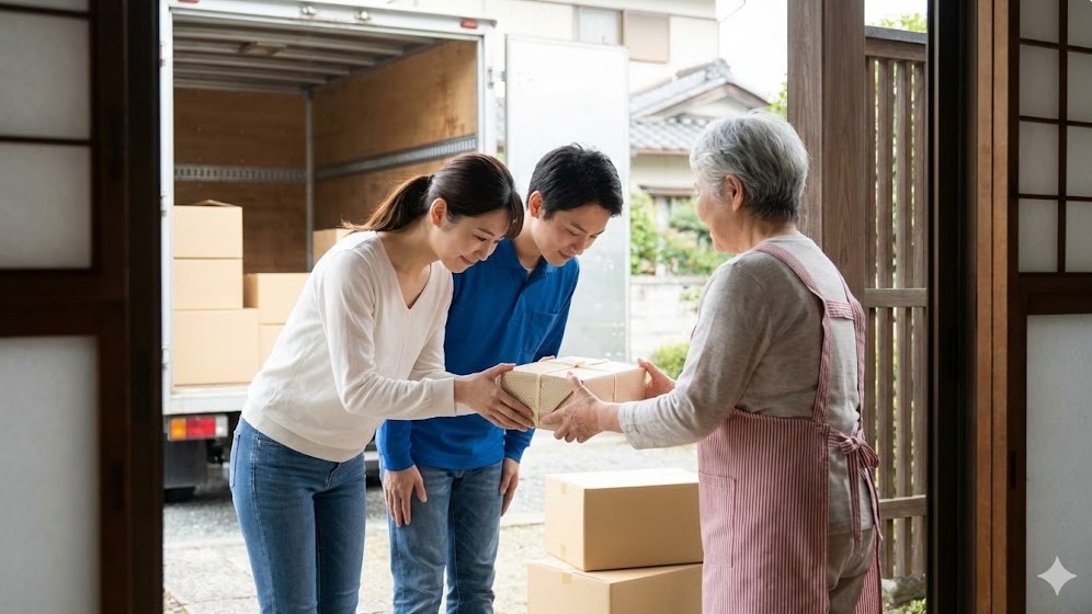 訪問のタイミングは引越し前日か当日が最も望ましい