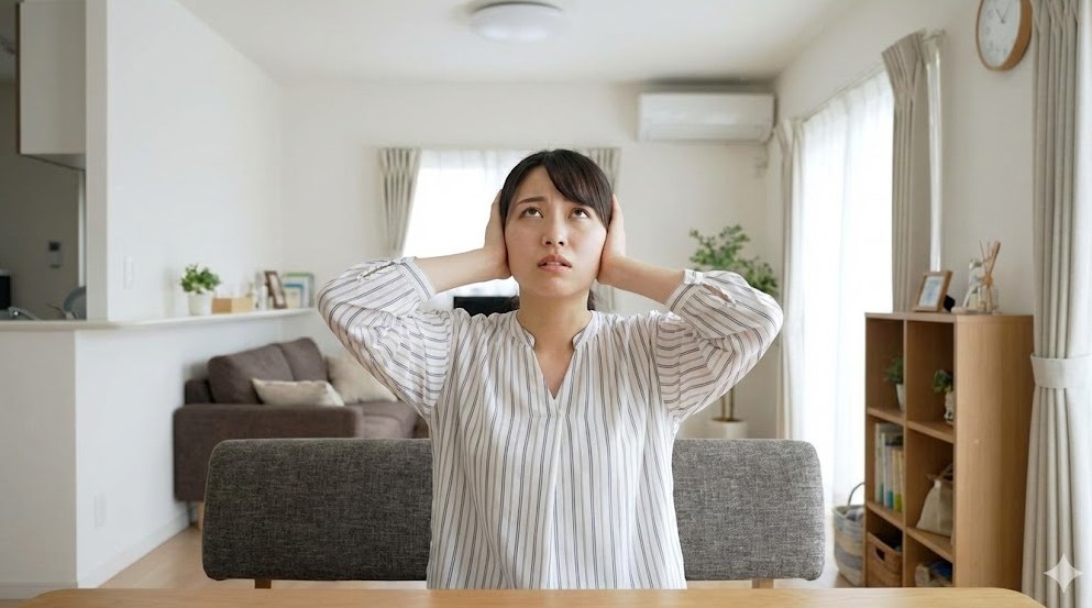 足音など音の種類と聞こえ方の違い