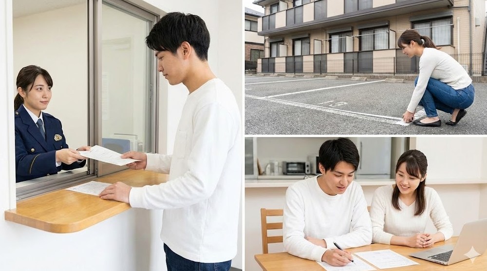 賃貸の車庫証明の取り方は？自分で手続きして費用を抑える完全ガイド