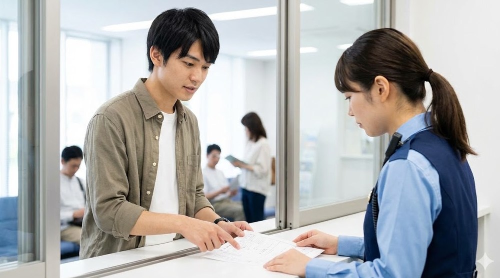 警察署での申請手続きの流れ