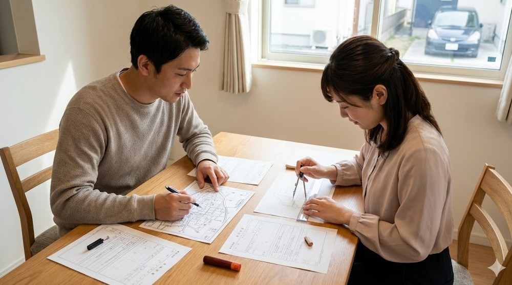 申請書と配置図の書き方のコツ