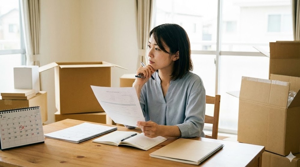 更新料がかかるため引っ越す場合の例文
