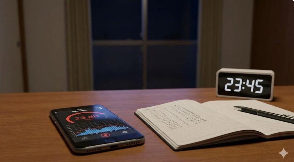 騒音計アプリや動画による証拠収集のやり方