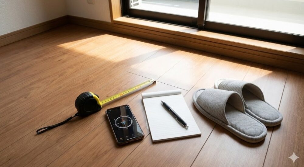 役立つ内見のチェックリスト