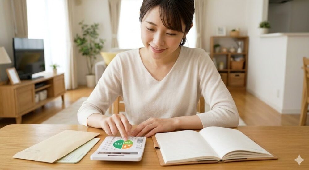 理想の目安は手取りの25パーセント以下