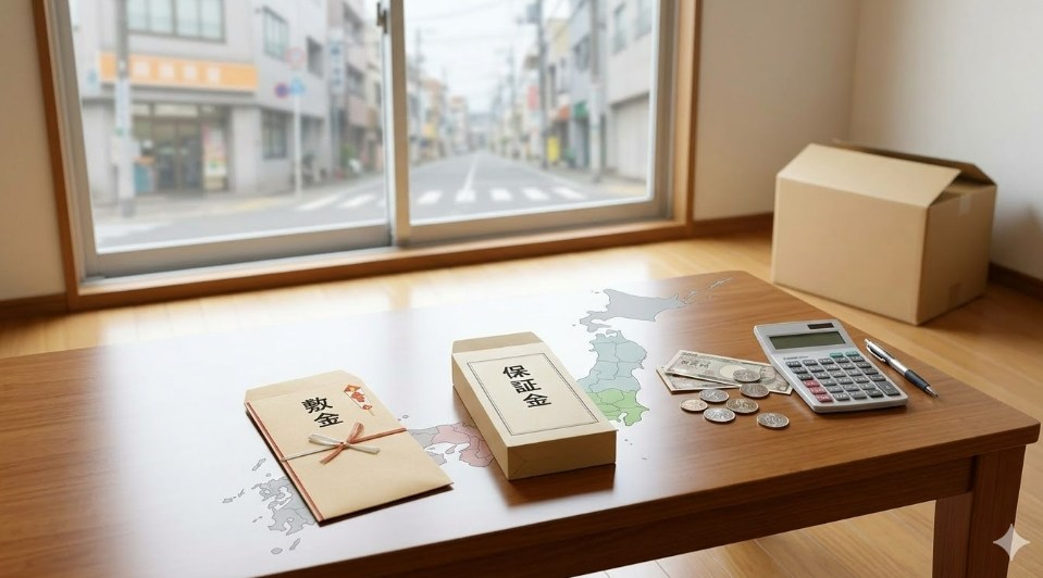 敷金返還と地域で異なる保証金制度の注意