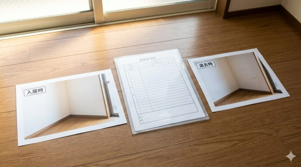 入居時と退去時の写真が最強の証拠