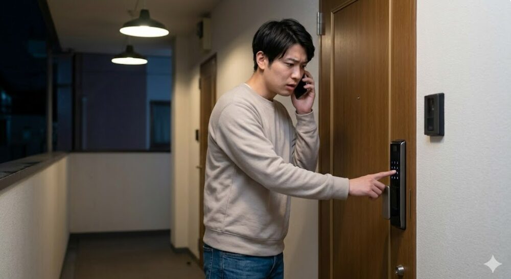 締め出しで開かない時の解決策