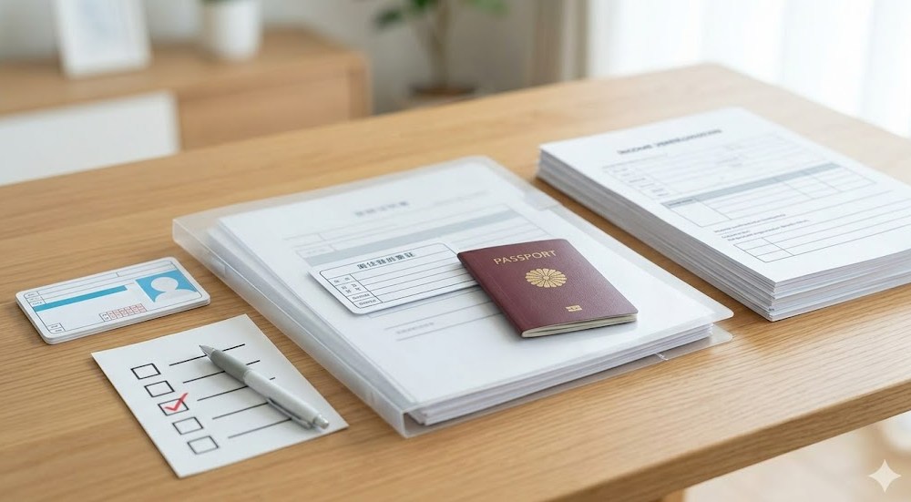 全属性に共通する必須の必要書類一覧