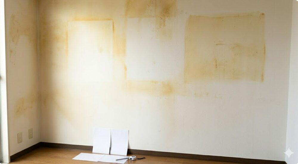 タバコのヤニ汚れがある場合の高額請求