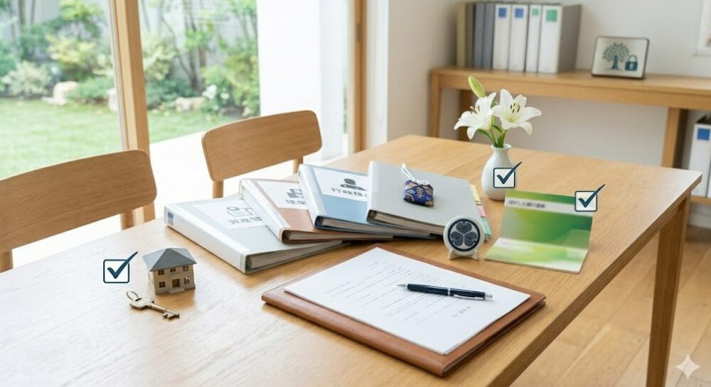 金銭面や健康面に心配がないことを伝える