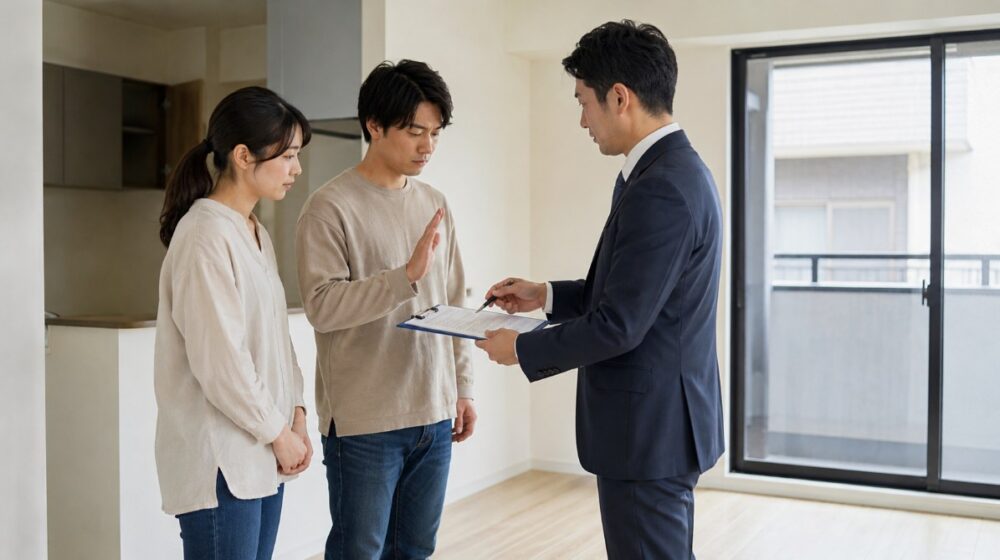 退去立会いで署名しない判断