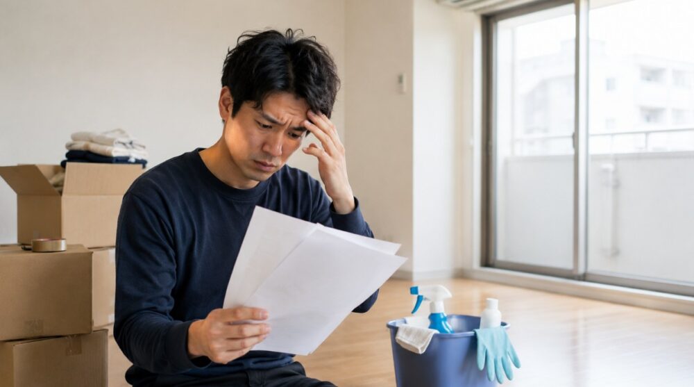 退去費用の相場は？敷金なしの場合はどうなる？【宅建士が解説】