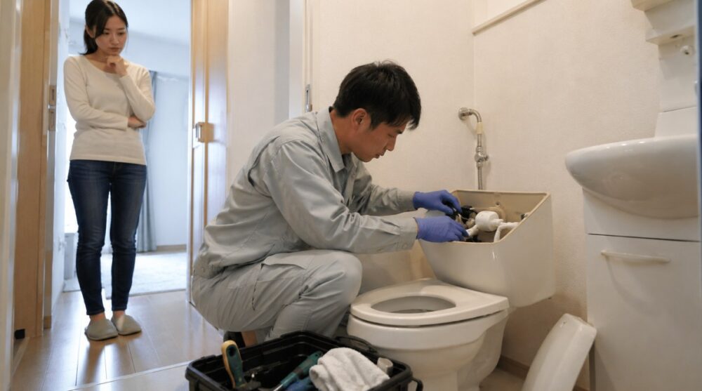 トイレや水道故障の家賃減額