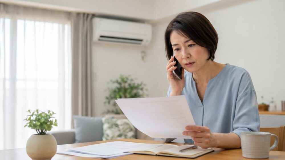 備え付けエアコンの修理費負担