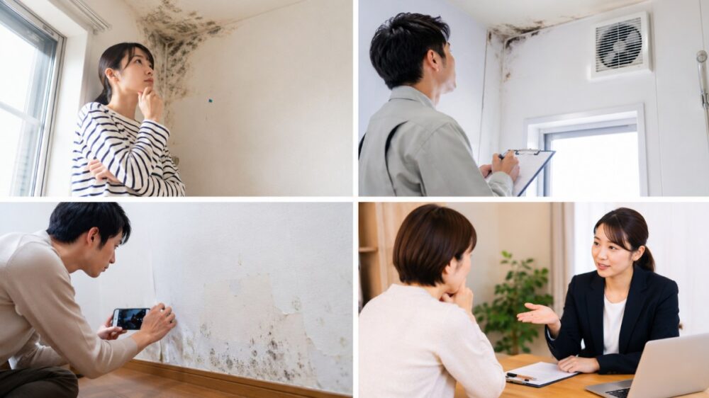 賃貸のカビで退去費用はいくら？負担と相場【宅建士が解説】
