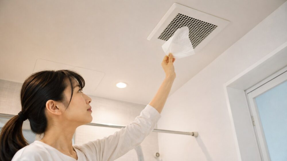 換気扇の吸い込みが弱い原因