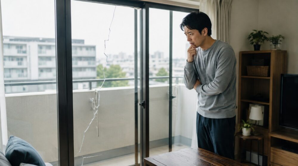賃貸で窓ガラスが割れた費用と負担【宅建士が解説】